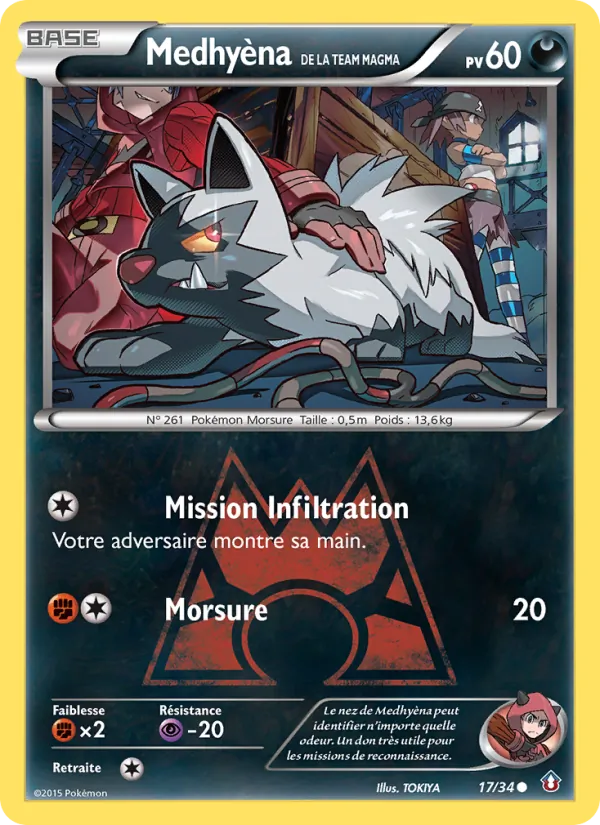 Medhyèna de la Team Magma
