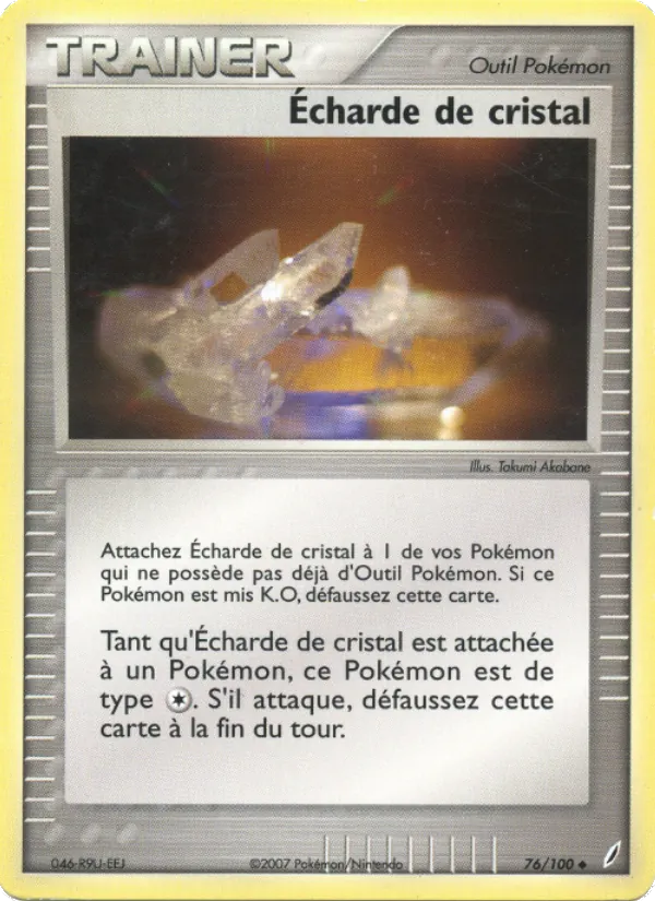 Écharde de cristal