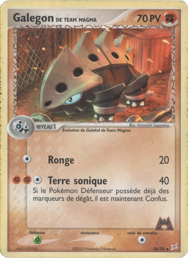 Galegon de Team Magma