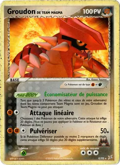 Groudon de Team Magma