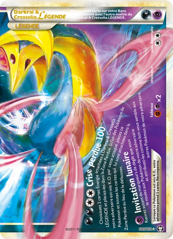 Darkrai & Cresselia LÉGENDE