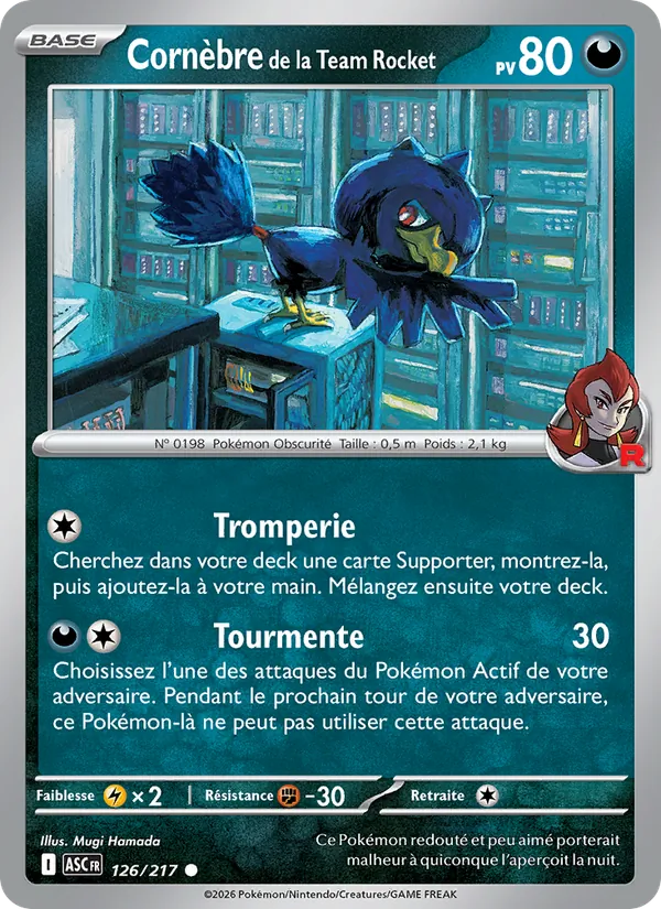Cornèbre de la Team Rocket