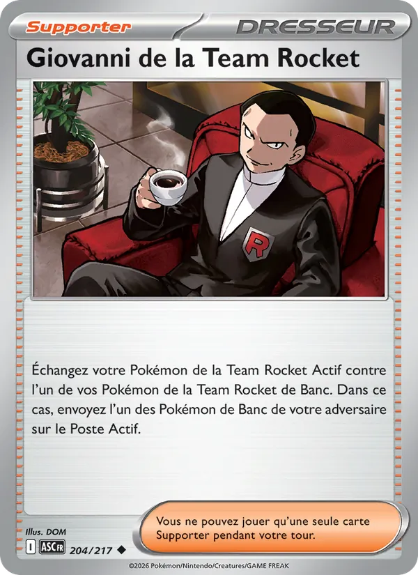 Giovanni de la Team Rocket