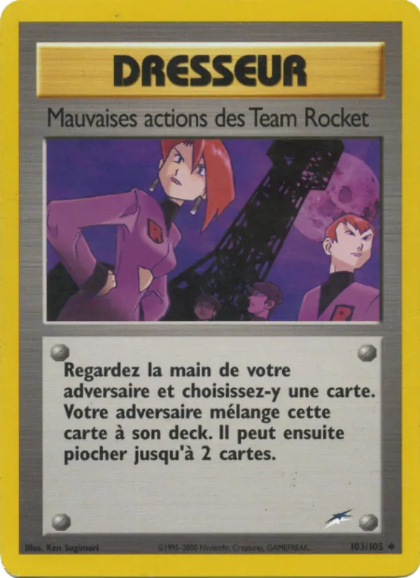 Mauvaises actions des Team Rocket