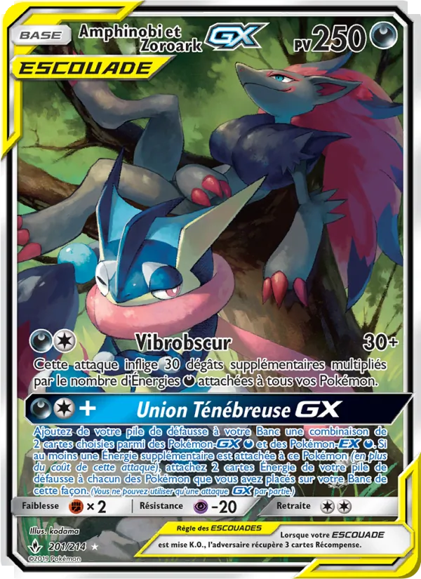Amphinobi et Zoroark GX