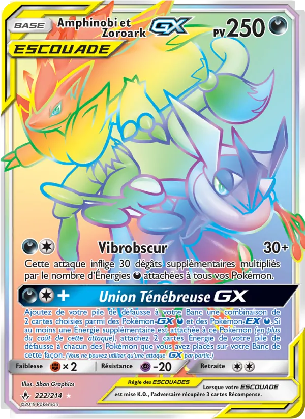Amphinobi et Zoroark GX