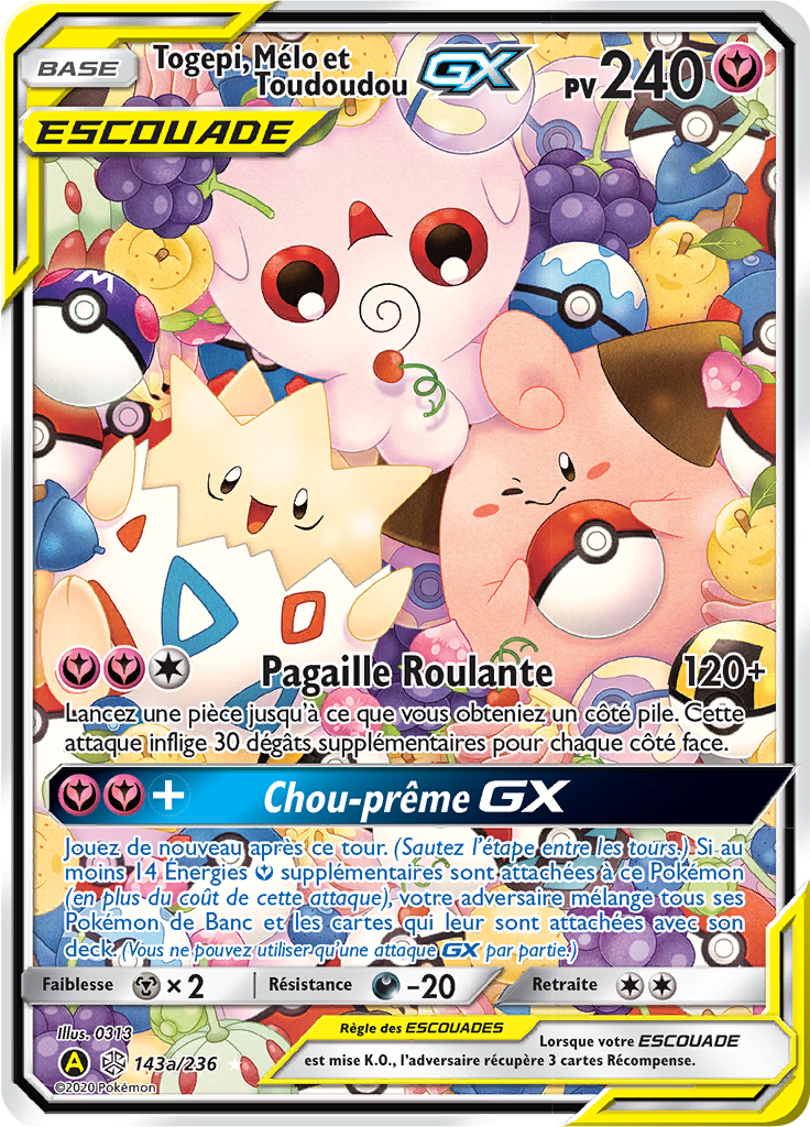 Togepi, Mélo et Toudoudou GX