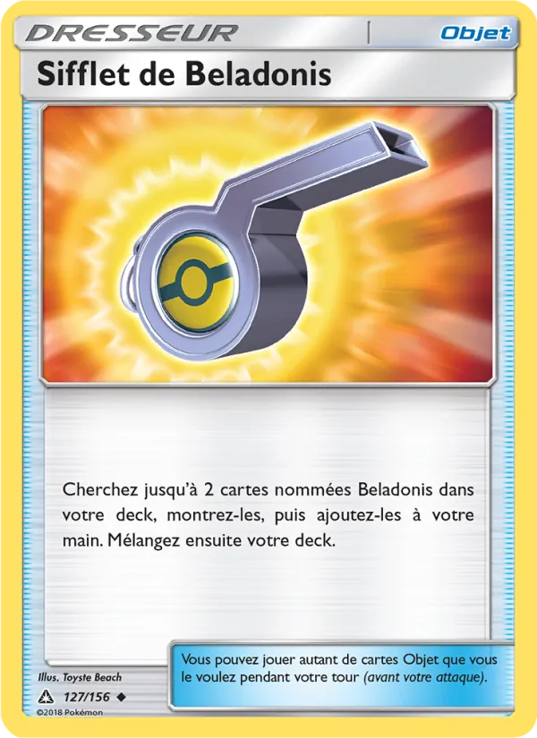 Sifflet de Beladonis