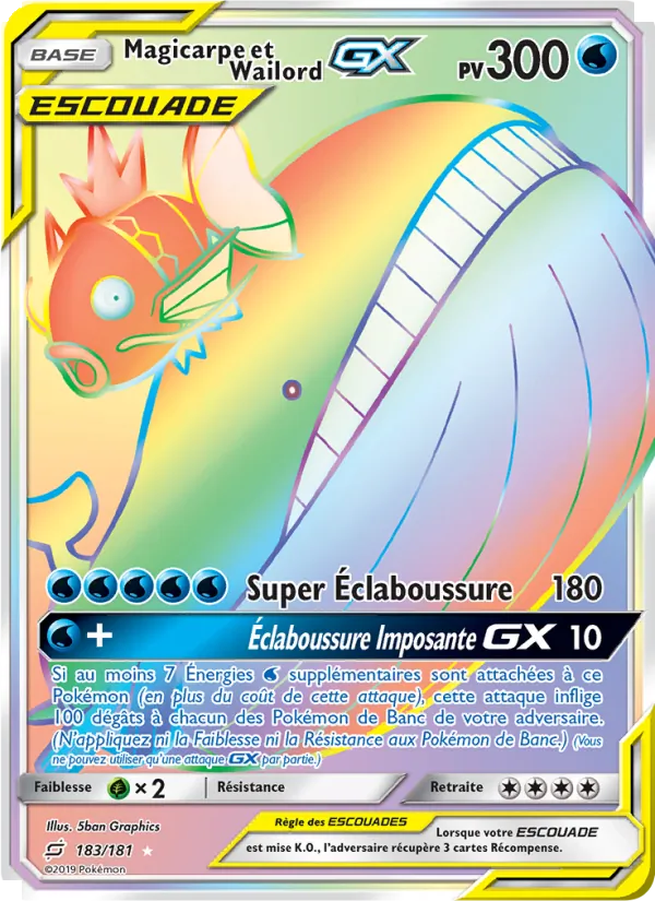 Magicarpe et Wailord GX