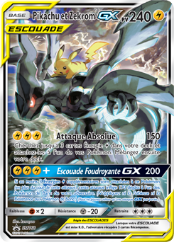 Pikachu et Zekrom GX