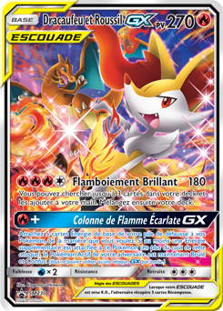 Dracaufeu et Roussil GX