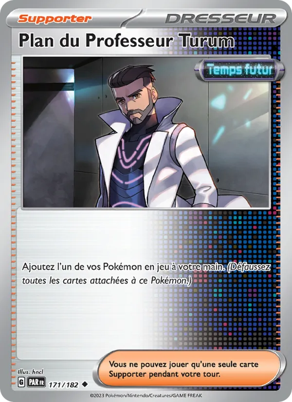 Plan du Professeur Turum