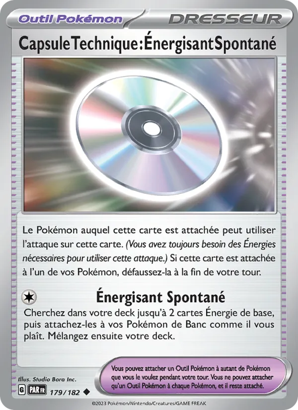 Capsule Technique : Énergisant Spontané