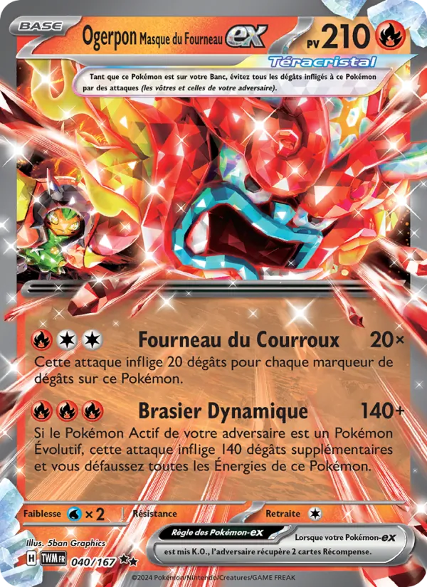 Ogerpon Masque du Fourneau-ex