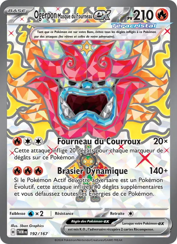 Ogerpon Masque du Fourneau-ex