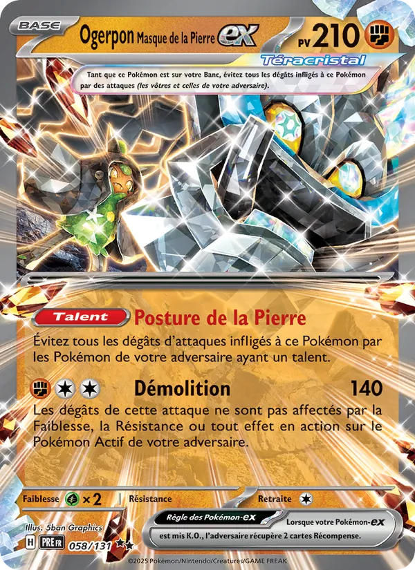 Ogerpon Masque de la Pierre-ex