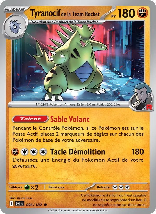 Tyranocif de la Team Rocket