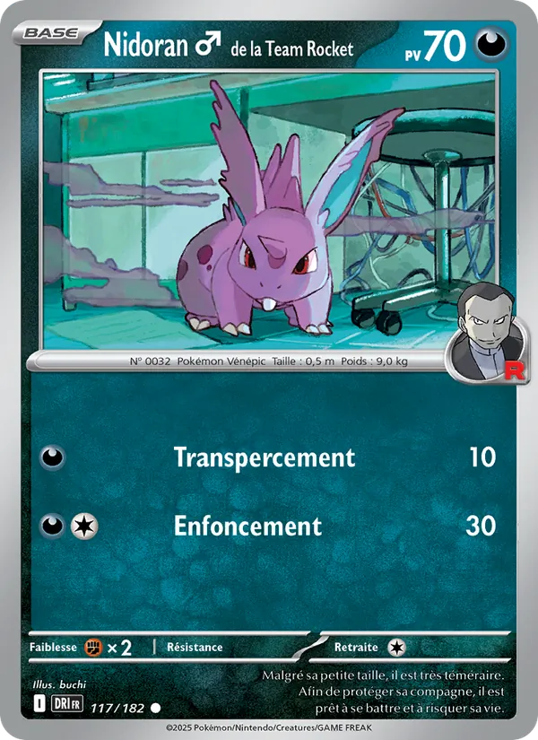 Nidoran♂ de la Team Rocket