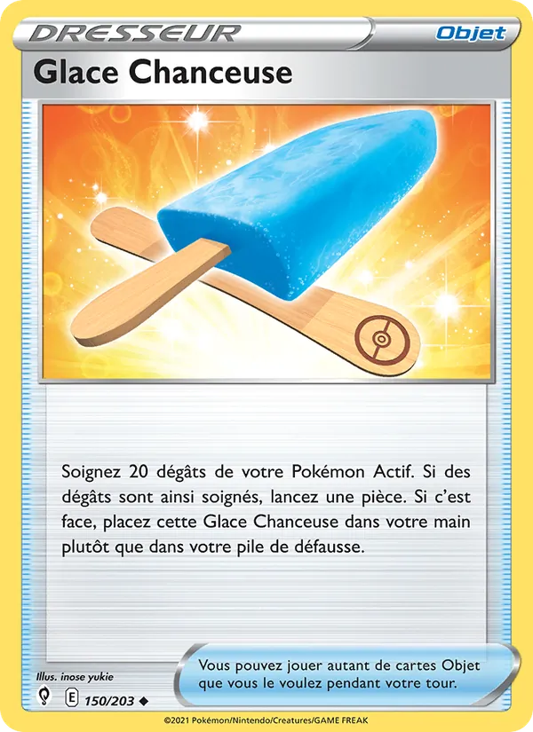 Glace Chanceuse