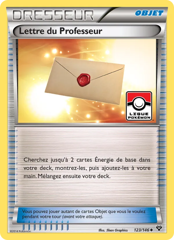 Lettre du Professeur