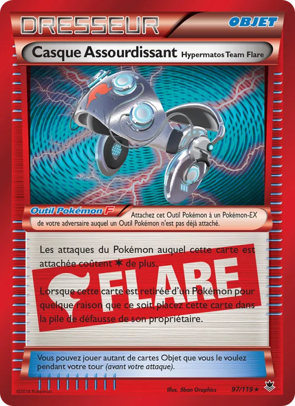 Casque Assourdissant Hypermatos Team Flare